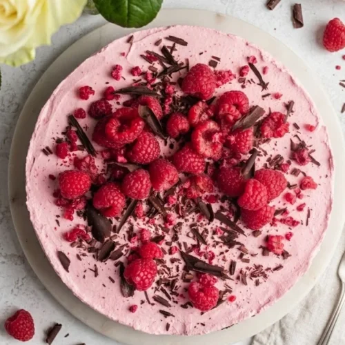 Chocolate Raspberry Mousse Cake