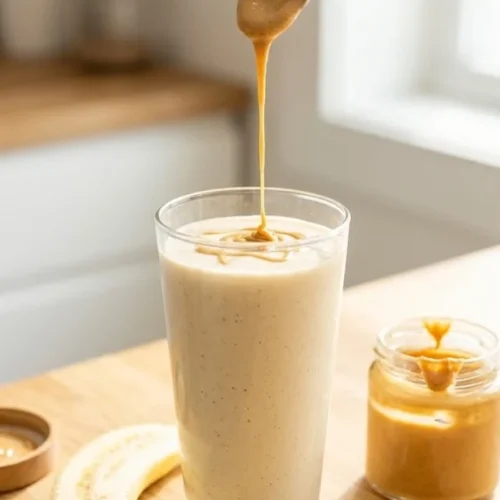 Vanilla Peanut Butter Smoothie