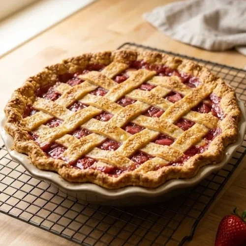 Strawberry Rhubarb Pie