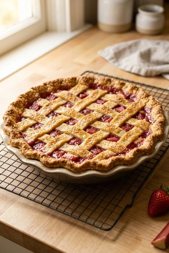 Strawberry Rhubarb Pie