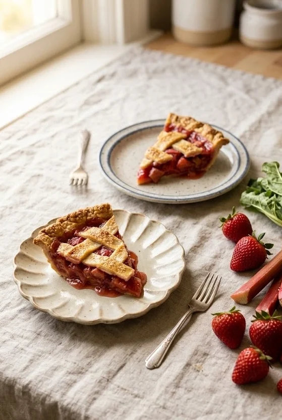 Strawberry Rhubarb Pie