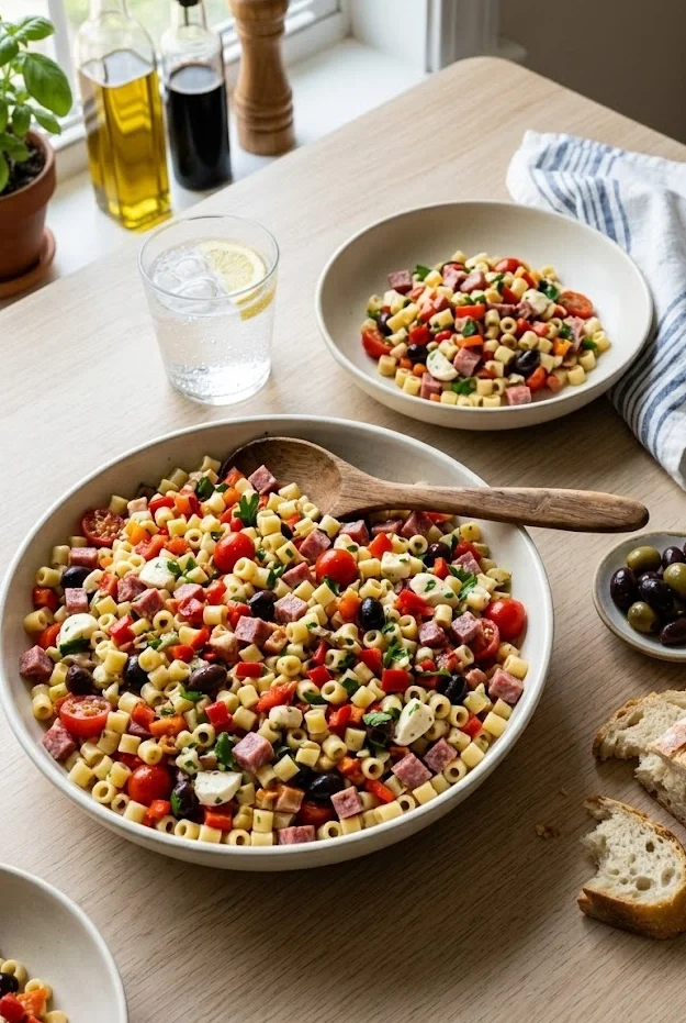Italian Chopped Pasta Salad