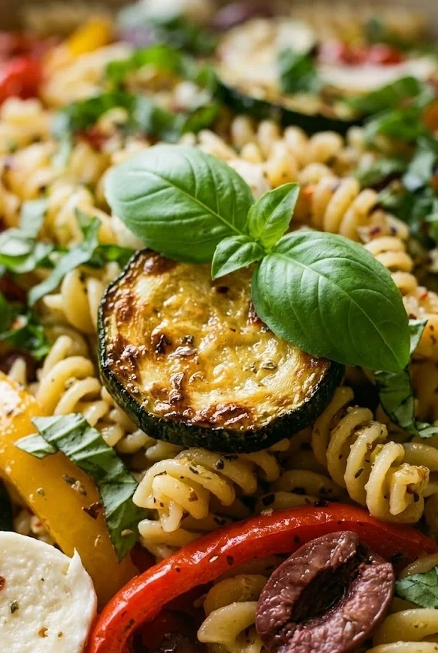 Italian Veggie Pasta Salad