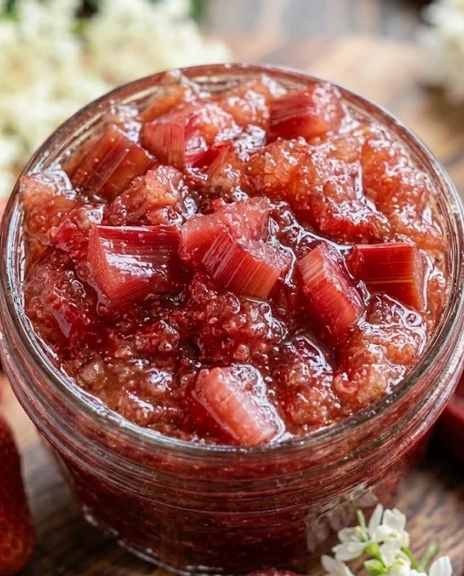 Strawberry Rhubarb Jam