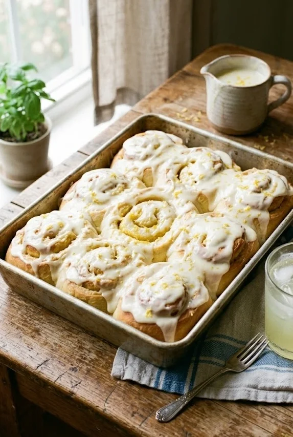 Lemon Sweet Rolls