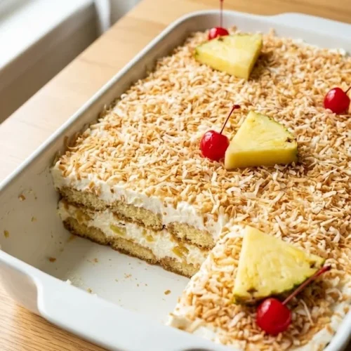 Piña Colada Tiramisu