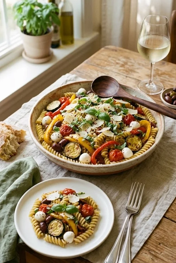 Italian Veggie Pasta Salad