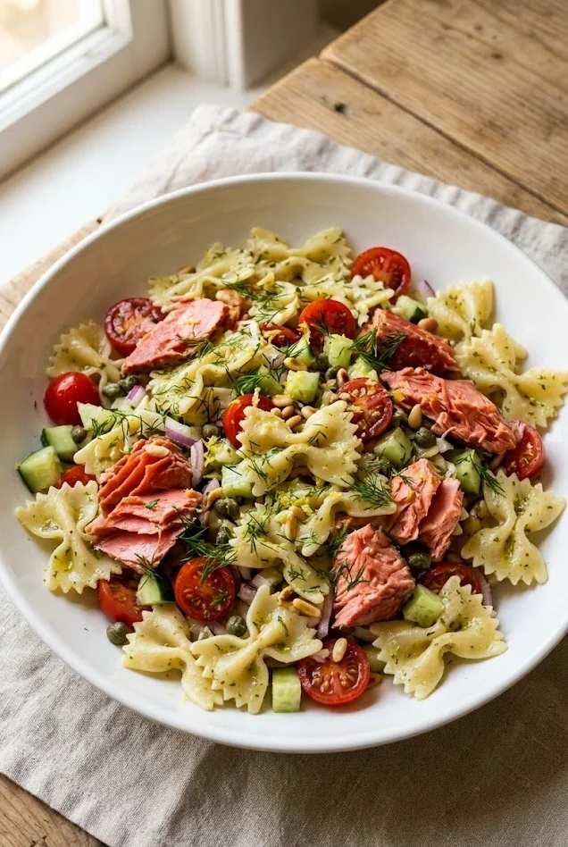 Salmon Pasta Salad