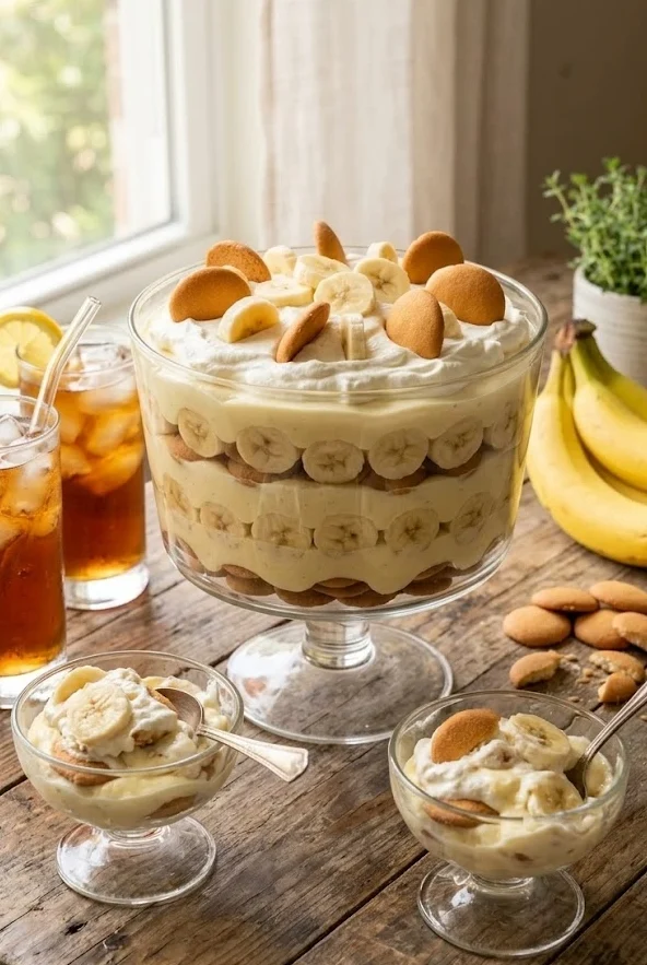 No-Bake Banana Pudding