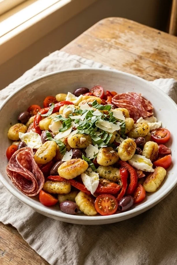 Italian Gnocchi Salad
