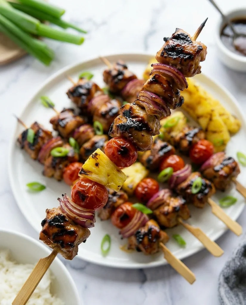 Grilled Pineapple Teriyaki Chicken
