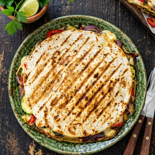 Grilled Vegetable Quesadillas