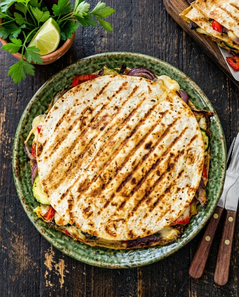 Grilled Vegetable Quesadillas