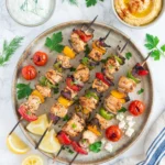 Grilled Mediterranean Chicken Skewers