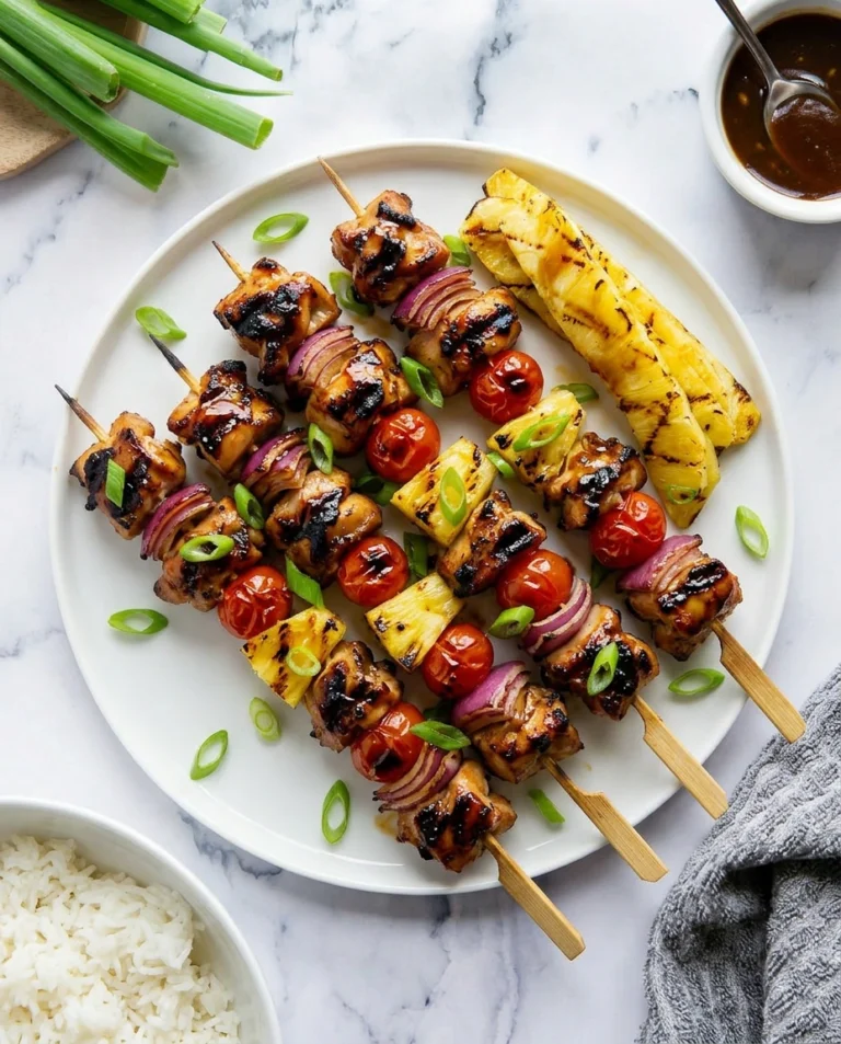 Grilled Pineapple Teriyaki Chicken