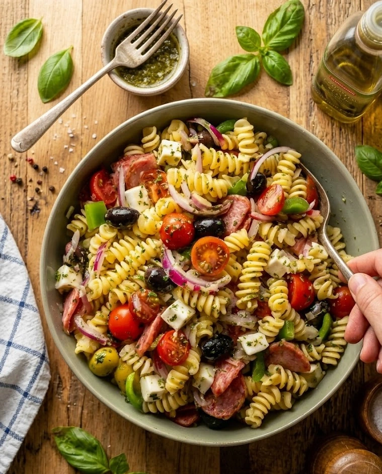 Easy Italian Pasta Salad
