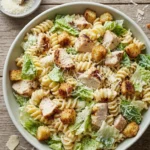 Easy Chicken Caesar Pasta Salad