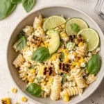 Creamy Street Corn Pasta Salad
