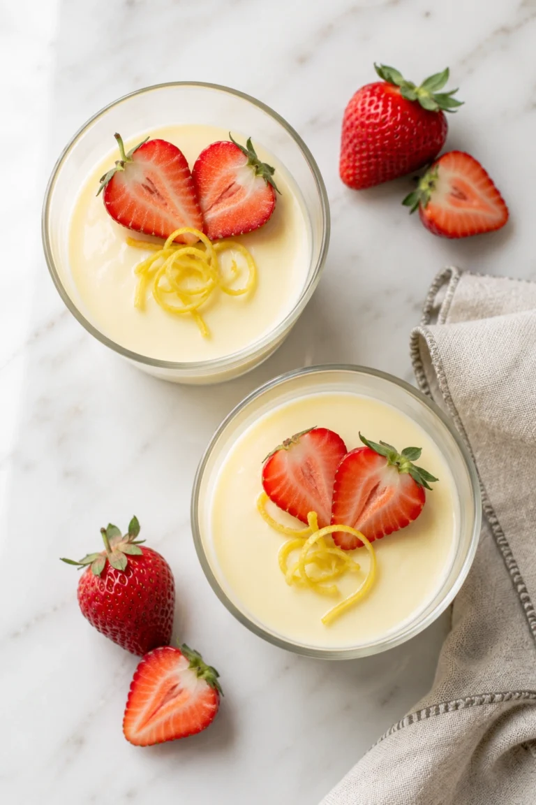 Easy Lemon Posset