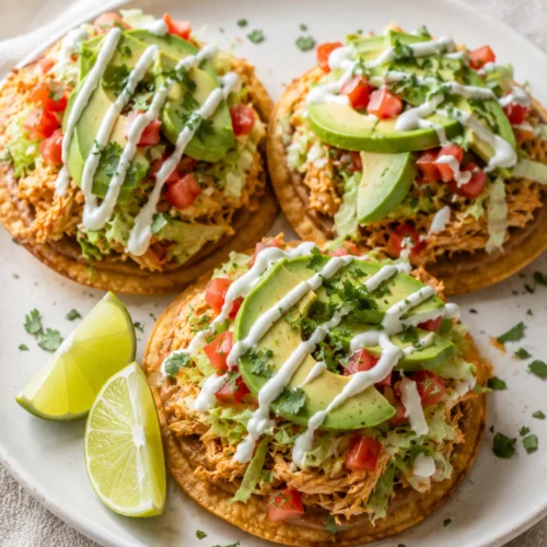 Chicken Tostadas