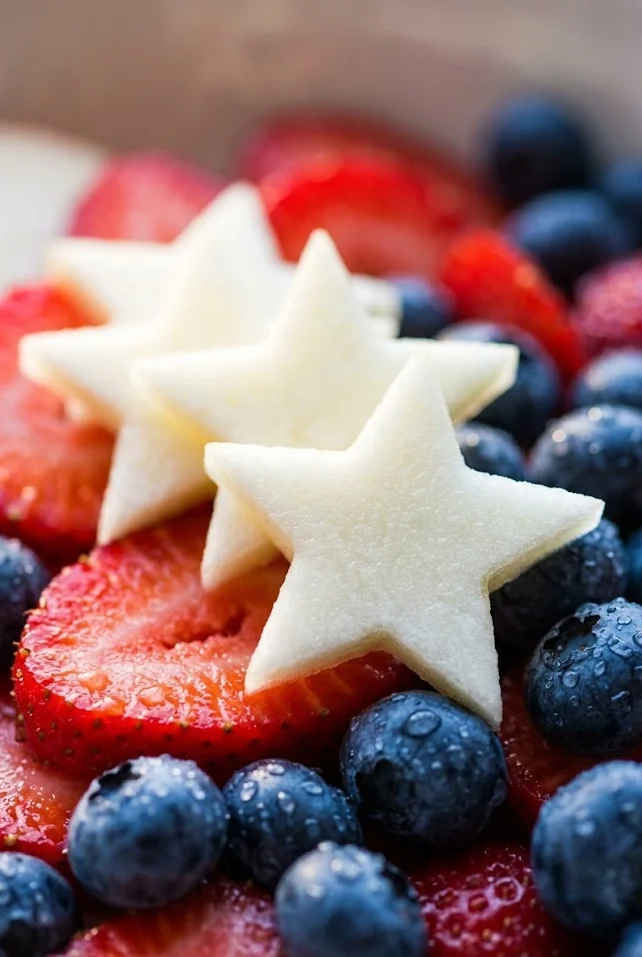 Easy Patriotic Fruit Salad