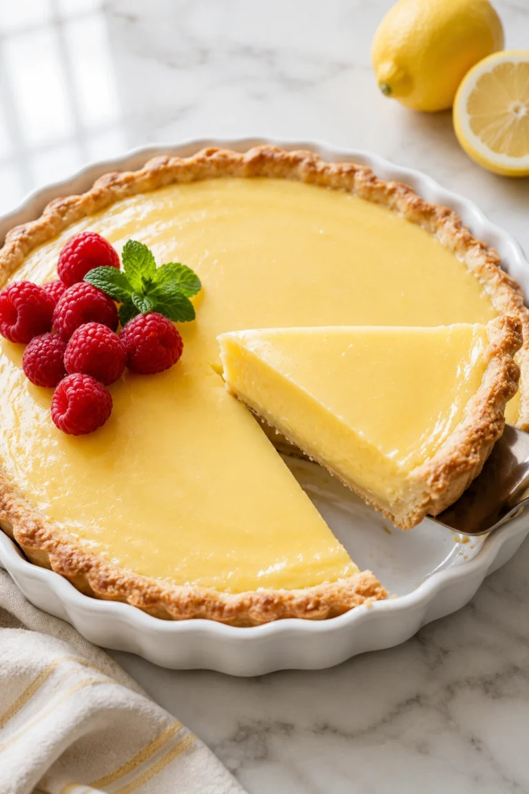 Lemon Custard Pie