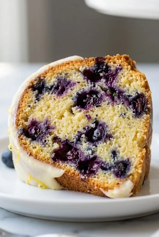 Lemon Blueberry Bundt Cake