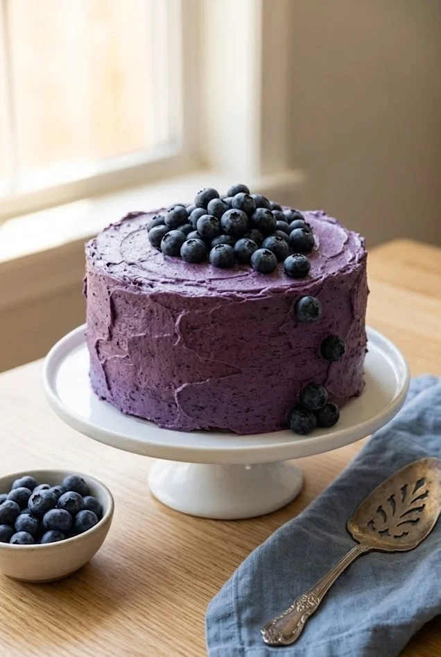 Fresh Blueberry Frosting
