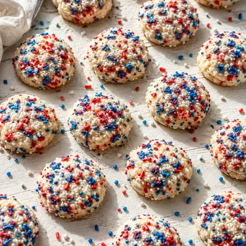Patriotic 3-Ingredient Sugar Cookies