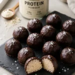Protein-Packed Chocolate Coconut Bites