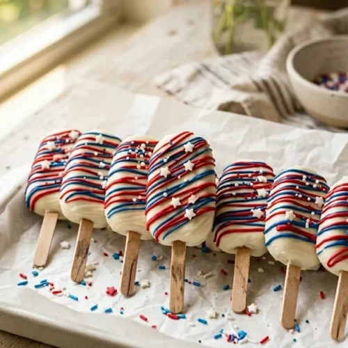 4th of July Cakesicles