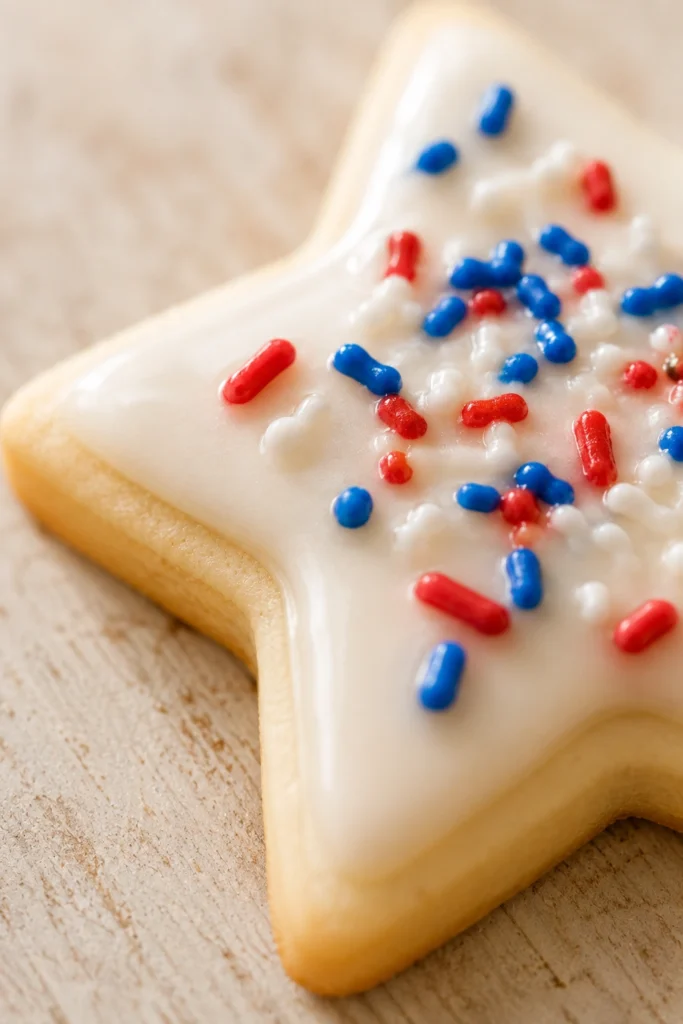 Honey Almond Glazed Cookies