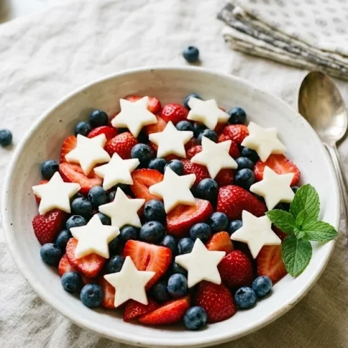 Easy Patriotic Fruit Salad