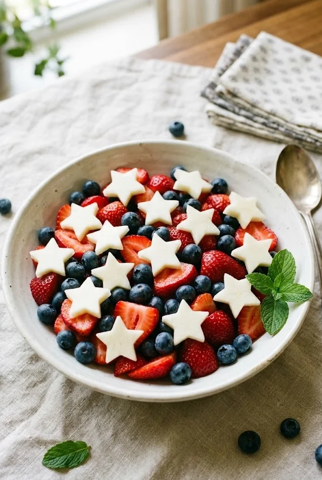 Easy Patriotic Fruit Salad