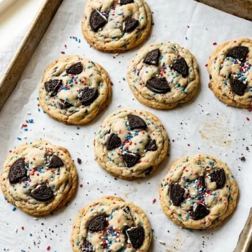 Fireworks Cookies and Cream Cookies