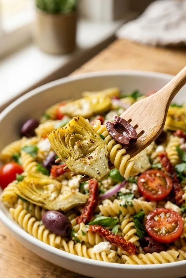 Artichoke Pasta Salad