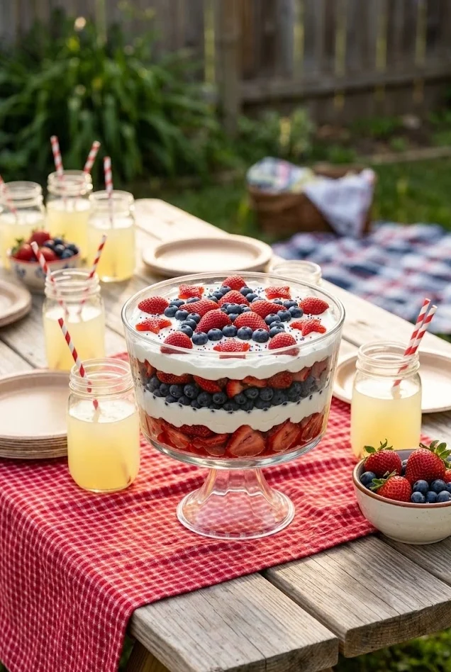 4th of July Trifle