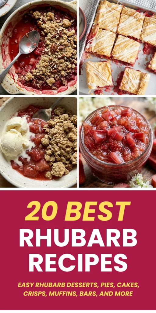 20 Best Rhubarb Recipes
