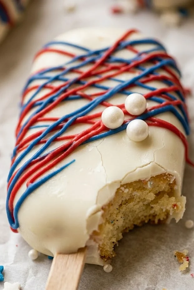 4th of July Cakesicles