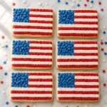 American Flag Sugar Cookies