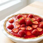 Strawberry Pretzel Pie