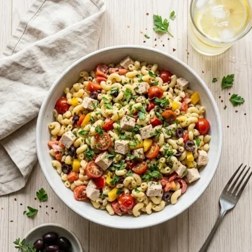 Chicken Macaroni Pasta Salad
