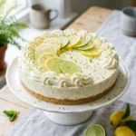 Lemon Lime No Bake Cheesecake