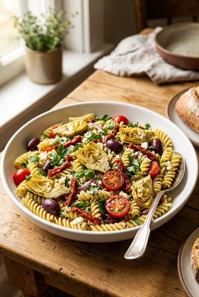 Artichoke Pasta Salad