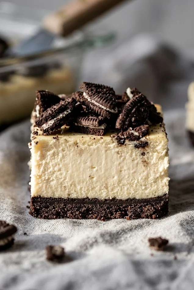 Gluten Free No Bake Oreo Cheesecake