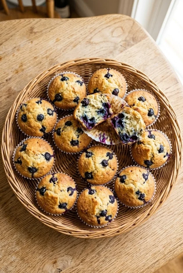 Classic Blueberry Muffins