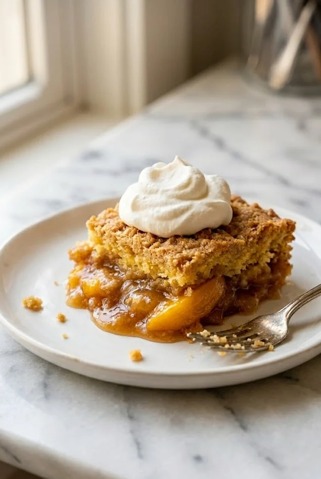 Peach Cobbler Dump Cake