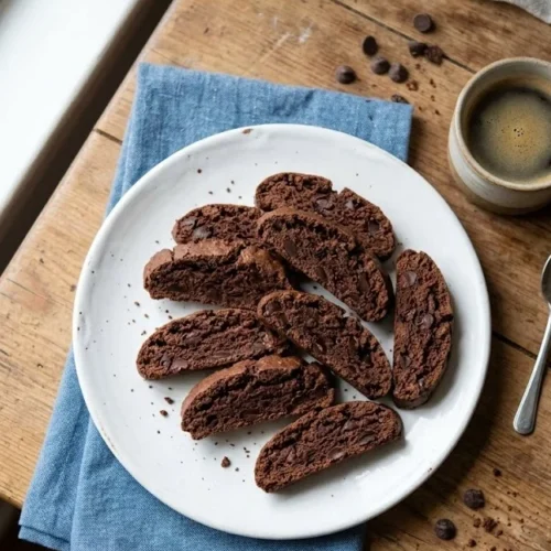 Gluten-Free Double Chocolate Biscotti