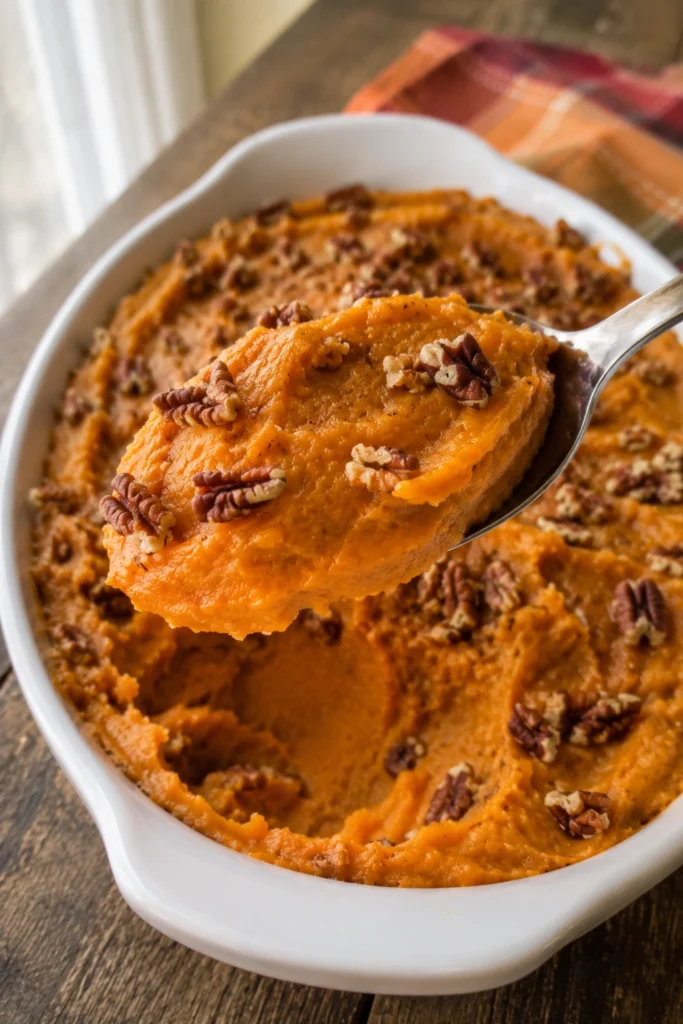 Mashed Sweet Potatoes with Brown Butter