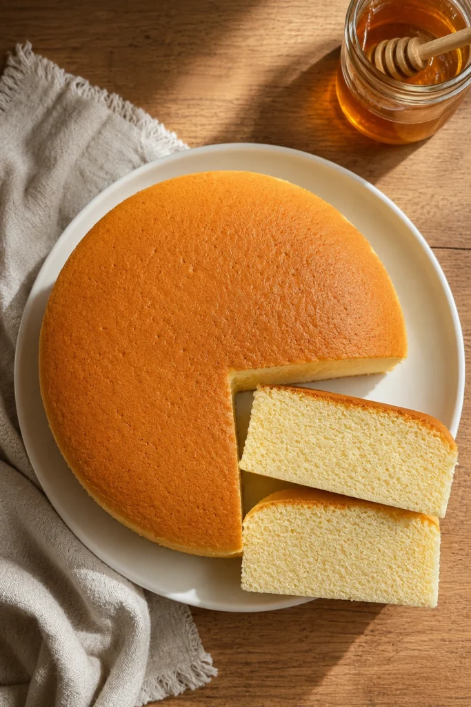 Soft Japanese Castella Cake